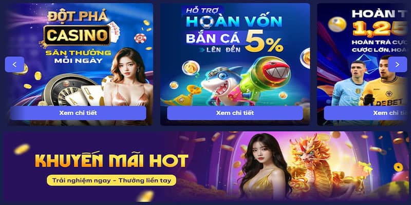 Hoàn cược thua Tin88 tới 1,25%